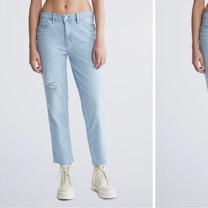 Calvin Klein jeans high waisted straight leg